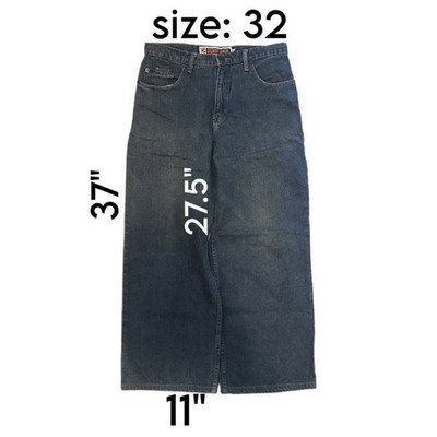 Vintage 1990's Point Zero Digital Series Wide Leg Jeans