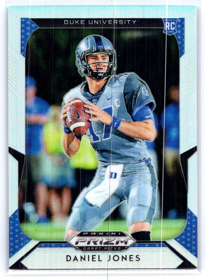 2019 Panini Prizm Draft Picks #116 Daniel Jones Prizms Silver