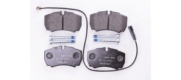 Hella 8DB 355 005-421 Bremsbelagsatz, Scheibenbremse Hinten FüR Ford-image