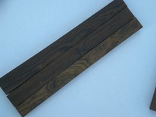 3 sztuki meksykańskiego drewna bocote 1 x 1 x 12" ok.