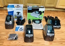 Lot 5 Dymo Label Writer Duo Twin Turbo Label Manager 450D Thermal Label Printer