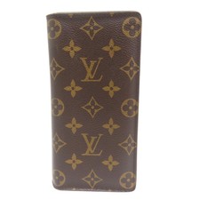 LOUIS VUITTON Brazza Wallet Long Wallet Monogram Canvas Brown M66540