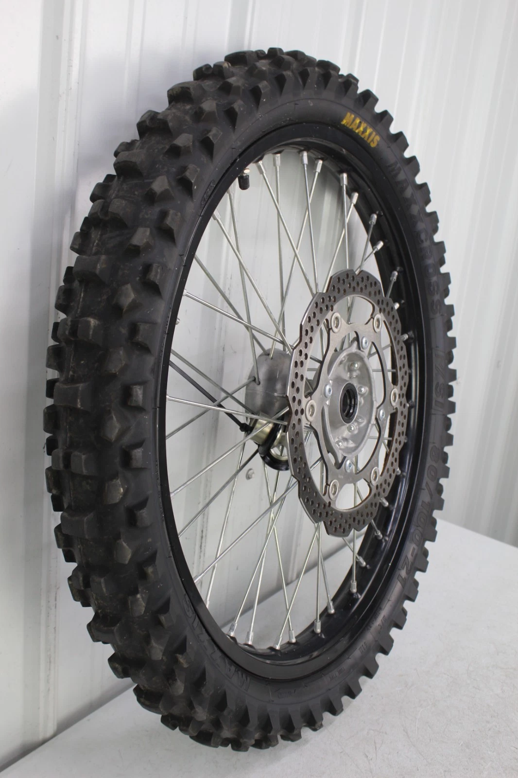 2025 Kawasaki KX450 OEM Black Front Wheel KX 250 21 - 26 KX 450 2019 - 2026 25/3
