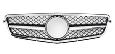 ? GRILL K&Uuml;HLERGRILL F&Uuml;R MERCEDES C-KLASSE W204 S204 C204 AMG PANAMERICANA CHROM