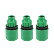 3pcs Quick Connector Hose Pipe Adapter Fitting 8mm Inner Diameter Hose Pipe