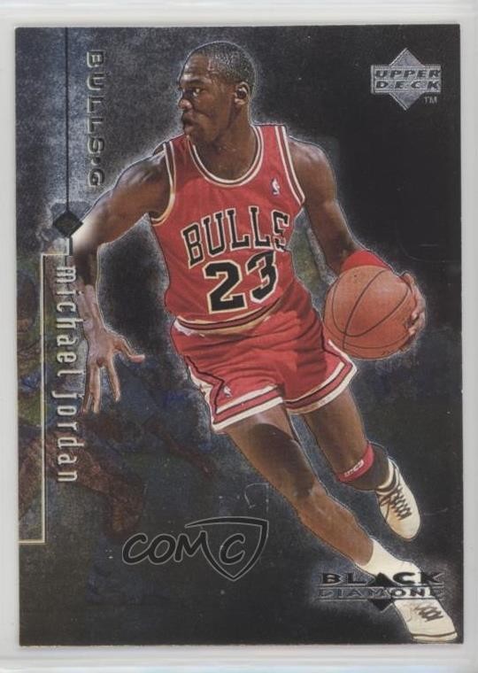 1998-99 Upper Deck Black Diamond Michael Jordan #3 HOF 04dh