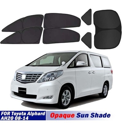 Blockout Sunshade Privacy SunShade For Toyota Alphard AH20 08-14 Sleep Camping