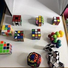 Rubiks Cube And Other Puzzle Lot