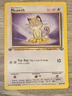 Meowth 54/64 Jungle 1st Edition Pokémon - Excellent Condition