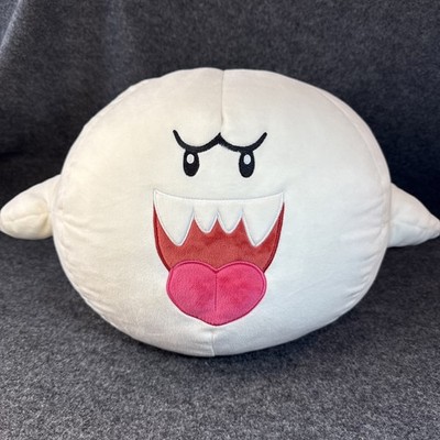 Club Mocchi Mocchi Super Mario Boo Mega 15'' Plush Toy New With Tag