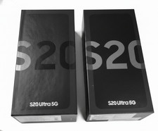 NEW Samsung Galaxy S20 Ultra 5G SM-G988U1 128GB Unlocked Smartphone Black/Grey