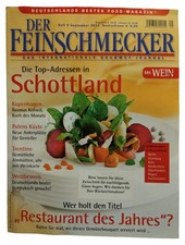 Der Feinschmecker 9/2011 Zeitschrift Kochen Schottland Reise Gourmet