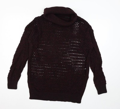 Matalan Damen Strickpullover Pullover Lila Größe M