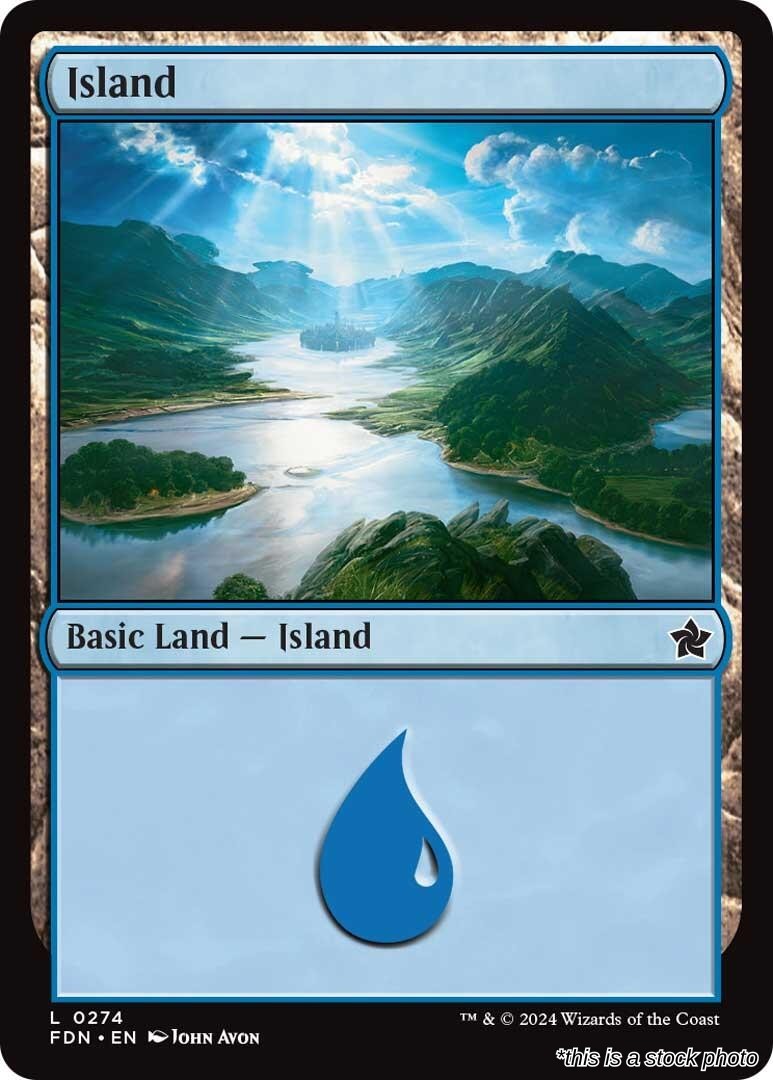 Island (0274) FDN 274 MTG Foundations Land EN NM
