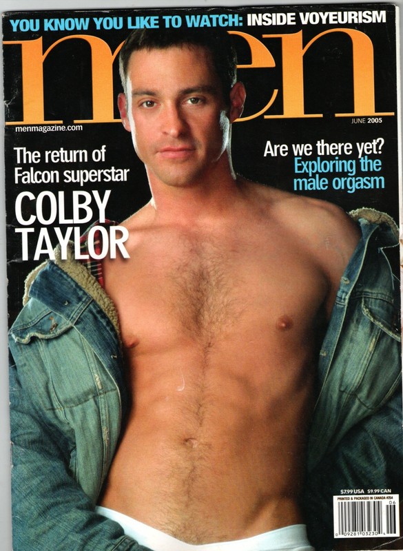 Advocate MEN Magazine Vintage Gay Interest Colby Taylor June 2005