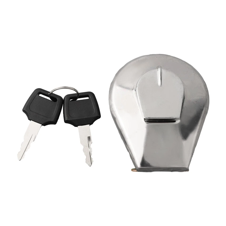 Practical Motorcycle Fuel Tank Cap with 2 Keys for Honda VF750C VF750 VF 750700 - Image 3 of 4