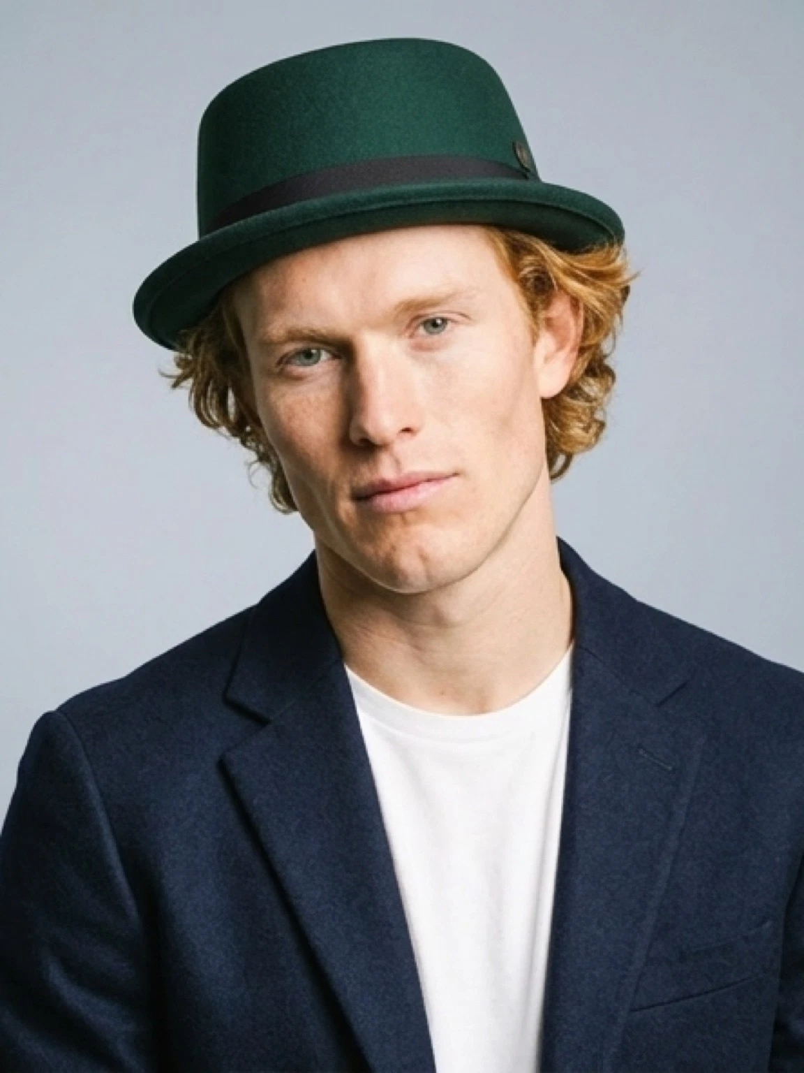Dasmarca JACK wool felt short brim MOD rude-boy style skimpy brim porkpie hat
Opens in a new window 