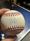 Ben Rice Signed Baseball Steiner COA (Rookie Auto)