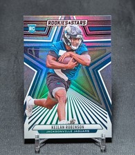 Keilan Robinson Longevity Red Foil Rookie 2024 Rookies & Stars Card #162 Jaguars. rookie card picture