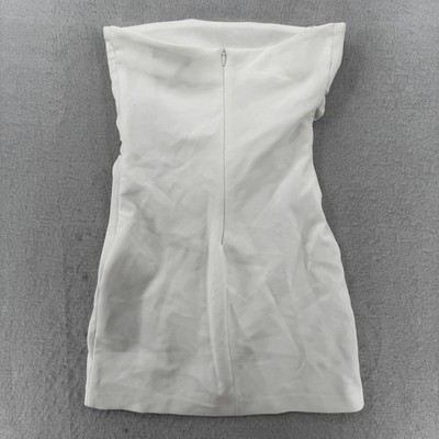Zara Dress Womens XS White Strapless Fitted Mini Elegant Party Tube New Tag | eBay Zara Dress Womens XS White Strapless Fitted Mini Elegant Party Tube New Tag | eBay
