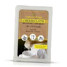 Regency Chef-Grade 100 Cotton Cheese Cloth 36"X72" 2yd Pack of 1 Standard