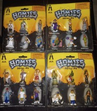Homies Serie 6 En Tarjetas Blisters 4 Tarjetas Blisters ¡Serie Completa! ver fotos!