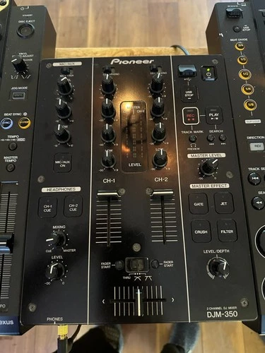 Pioneer DJM-350 2-Channel DJ Mixer - Black
