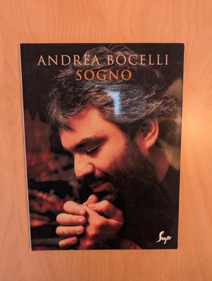 Andrea Bocelli Sogno Note Chord Piano Vocal Transcription Songbook