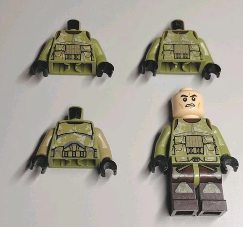 LEGO Star Wars Kashyyyk Trooper 41st Elite Clone Minifigure PARTS 75035 75142