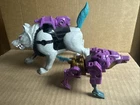 VTG 1988 HASBRO TAKARA TRANSFORMERS G1 Pretenders Carnivac / With Tail