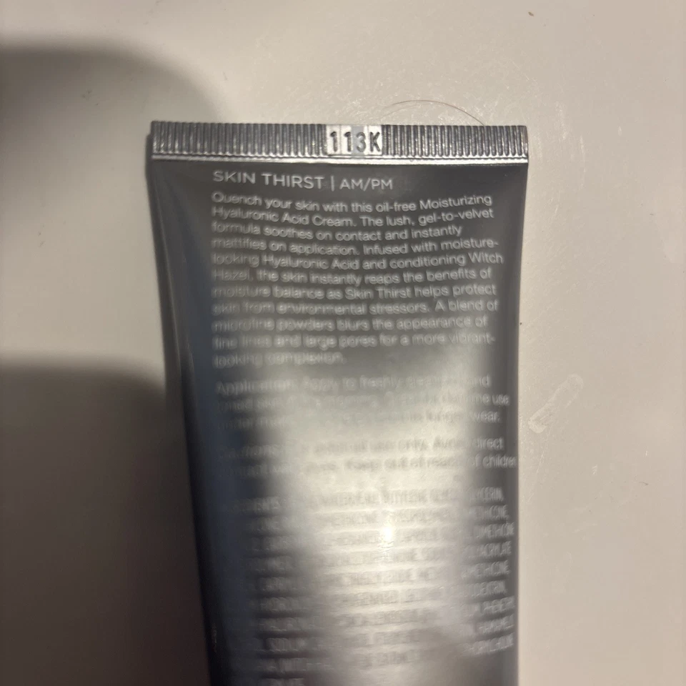 Cosmedix - Skin Thirst Hyaluronic Acid Cream 2oz / 60mL - New And Sealed - Image 3 of 4