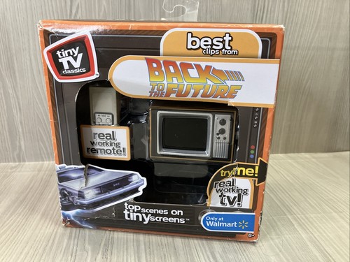 RARE Tiny TV Classics Best Clip Scenes from Back to the Future Movie NEW OpenBox