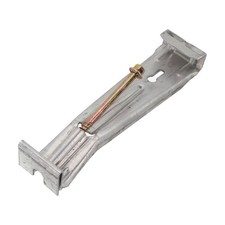 Efficient Setup 5 Aluminum Gutter Hanger with Cut Point for Quick Installation
