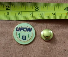UFCW Arizona United Food & Commercial Workers Union Local 99 jacket lapel pin