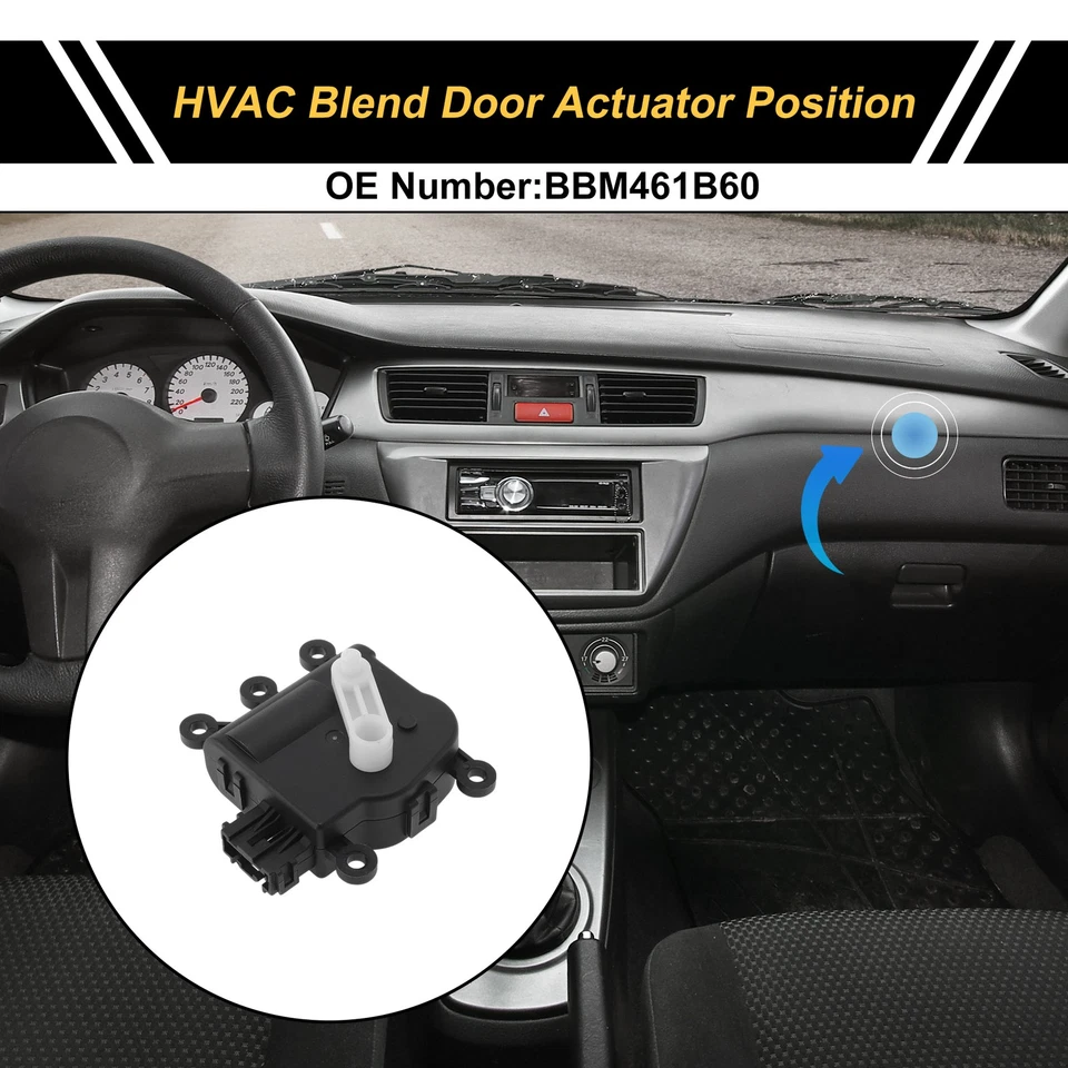 HVAC Heater Blend Door Actuator for Mazda 3 2010-2013 No.BBM461B60 - image 2 of 4