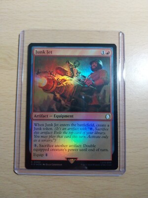 Junk Jet Folie selten, Fallout #060, MTG Magic The Gathering 