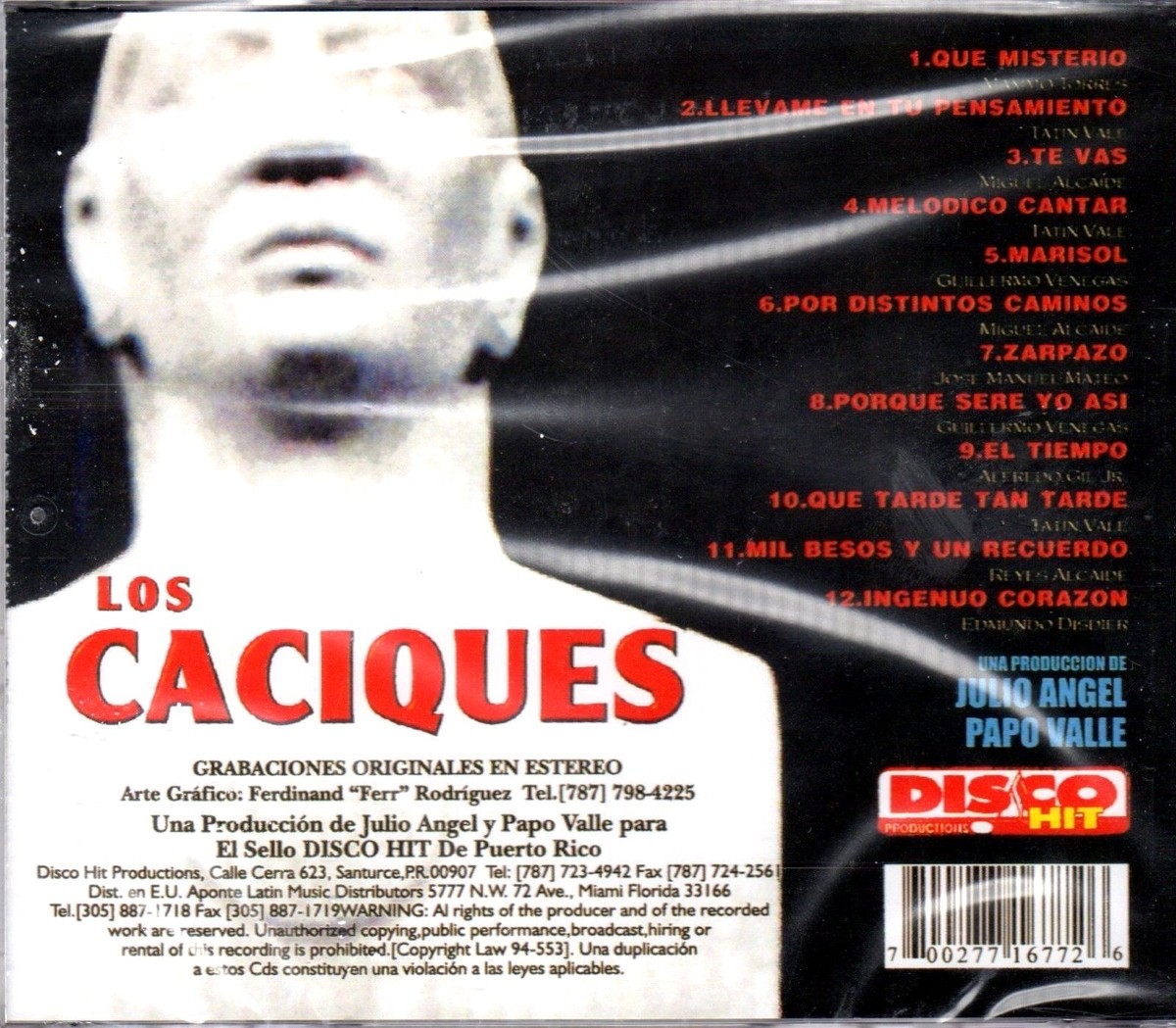 輸入CD Trio Los Caciques Caciques   /00110 Caciques by Trío Los Caciques (CD, Oct-1999, Disco Hit) for