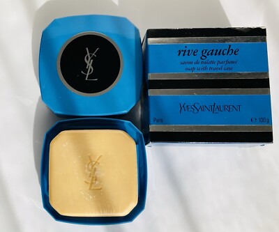 Yves Saint Laurent rive gauche  Savon de Toilette 100 g mit OVP und Seifenschale