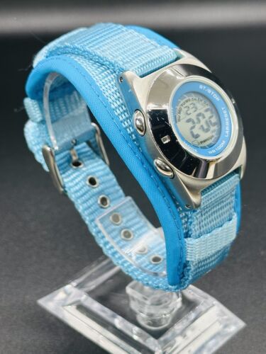 Working Freestyle 308 H20 100M Digital Ladies Watch Mesh Blue Sport Band U3 - Picture 2 of 11