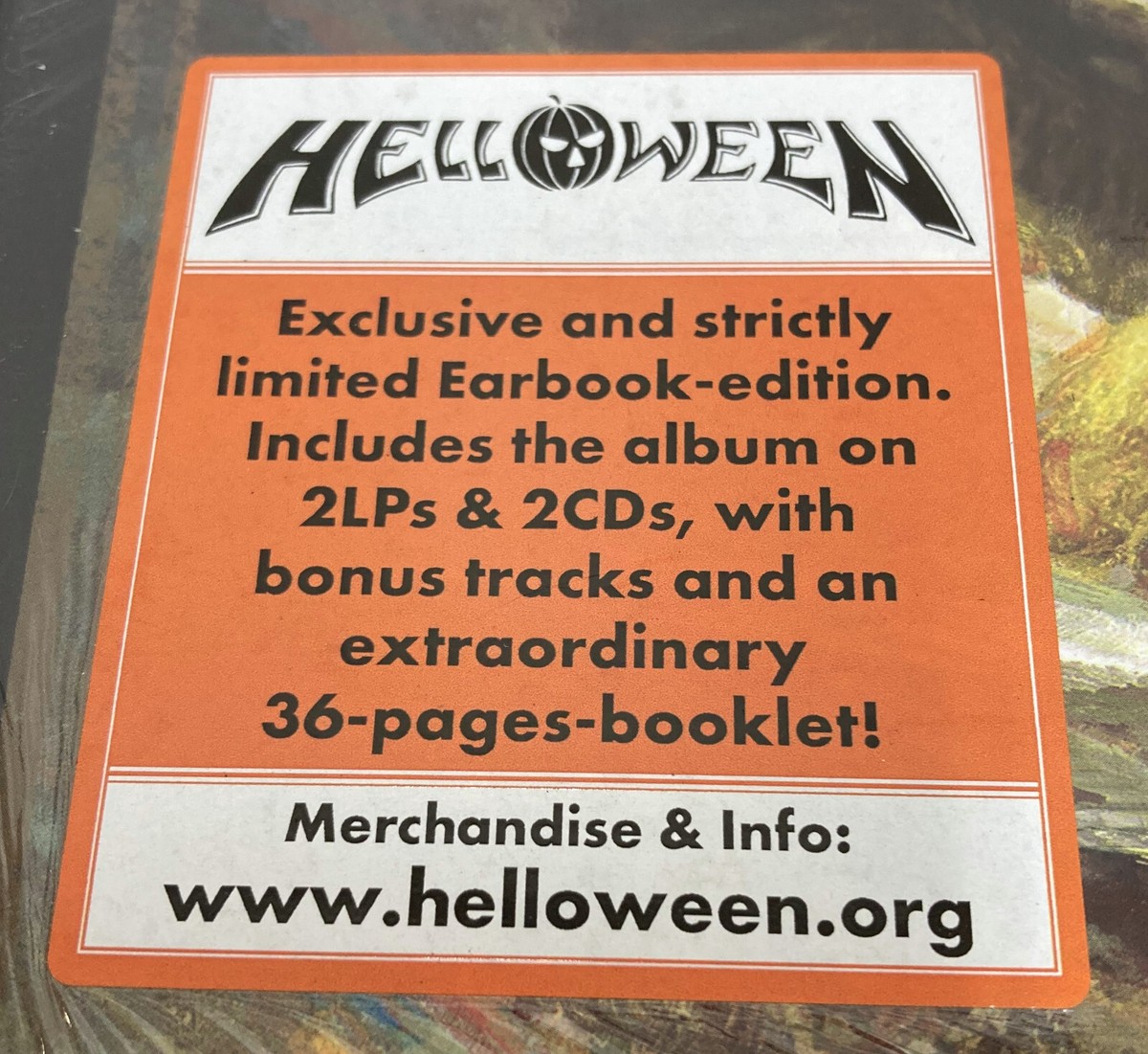 Helloween - Helloween 2021 Earbook Edition 2 Vinyl LP Records & 2
