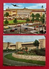 2 x AK BERLIN 1964 Flughafen Tempelhof mit Flugzeug   ( 83784