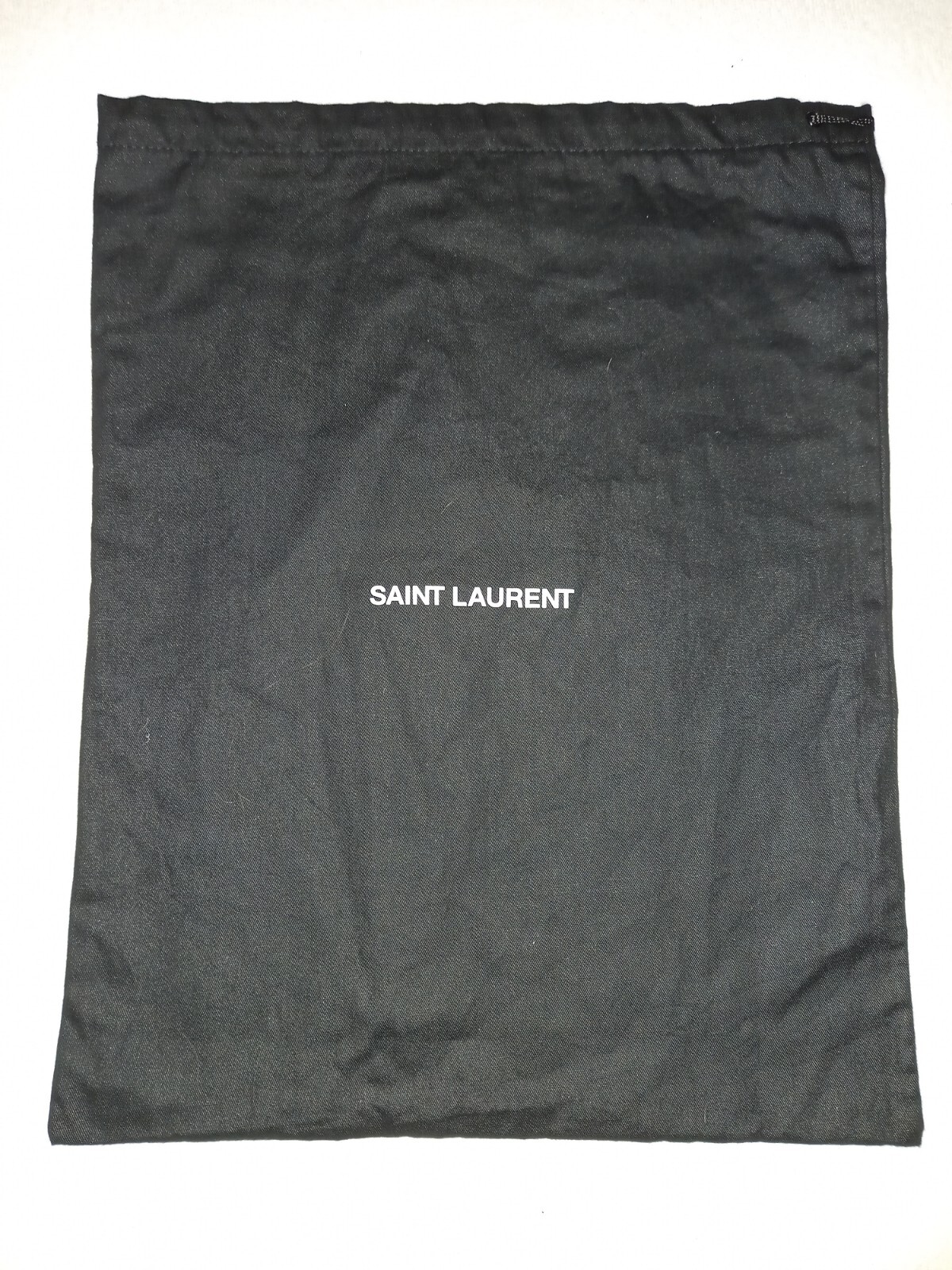 SAINT LAURENT Sacchetto antipolvere Saint Lauren nero 40x31 cm