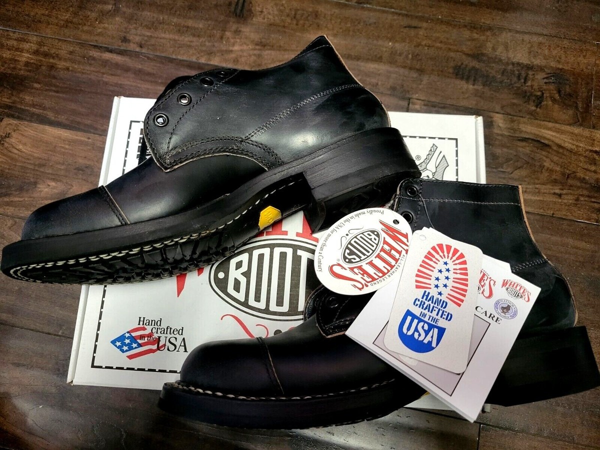 White's Boots 2332MV Black Chromexcel Semi-Dress Boots