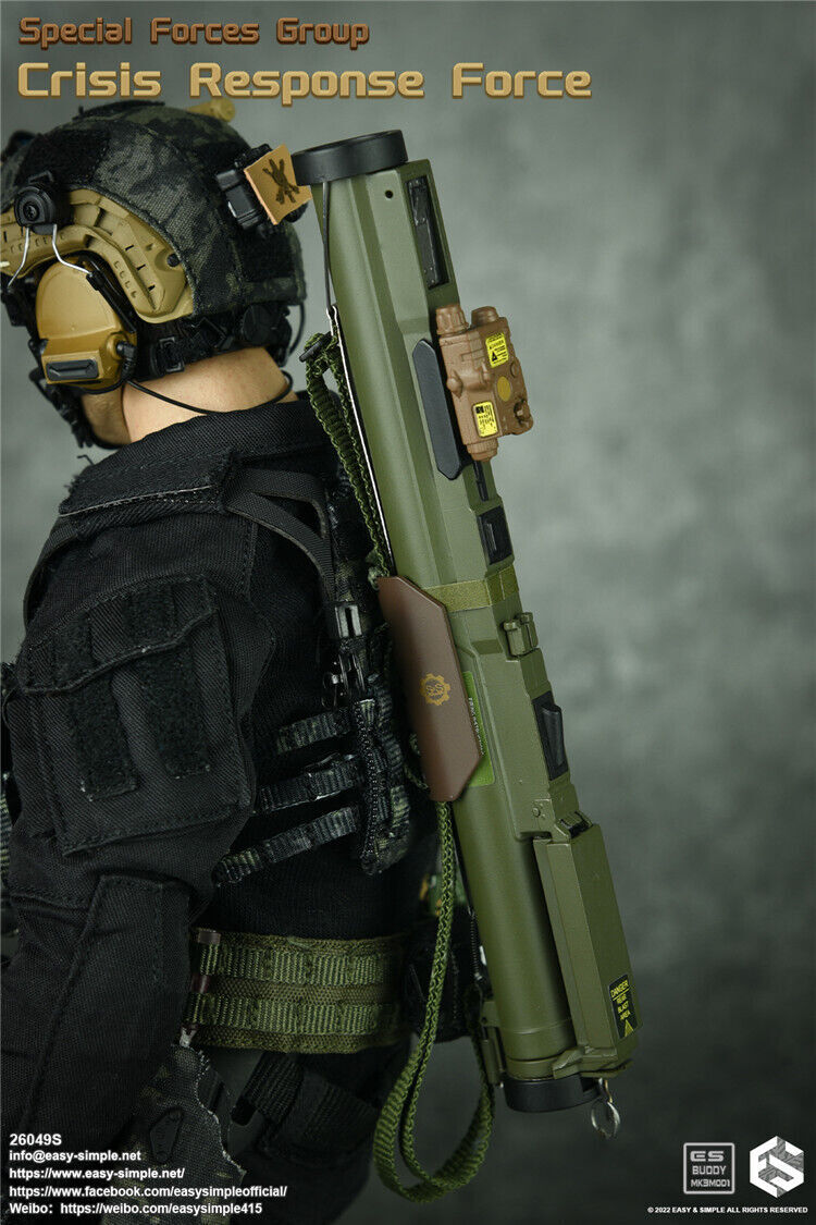 1/6 Easy&Simple 26049S Special Forces Group Crisis Response 12