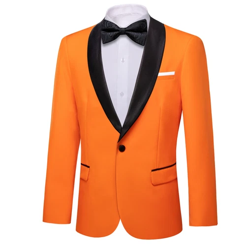 Para Hombres Floral Esmoquin Cena Chaqueta Calce Regular Chal Solapa Paisley Baile de graduación Fiesta Traje - Imagen 143 de 236