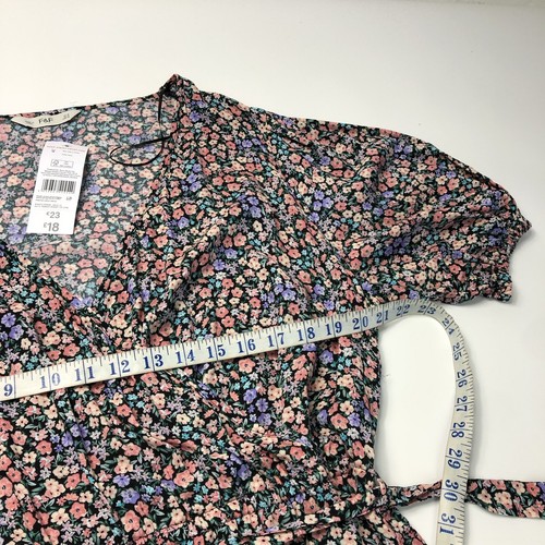 NUEVO F&F Vestido de té de verano con cinturón floral Ditsy para mujer Reino Unido 18 EUR 46 PRECIO DE VENTA SUGERIDO POR EL FABRICANTE £18 - Imagen 8 de 14