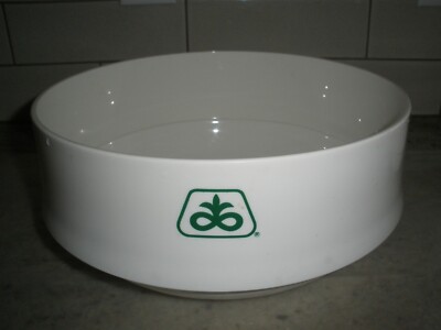 Vintage Pioneer Seeds Plastic Bowl 4.5'' x 10'' EUC