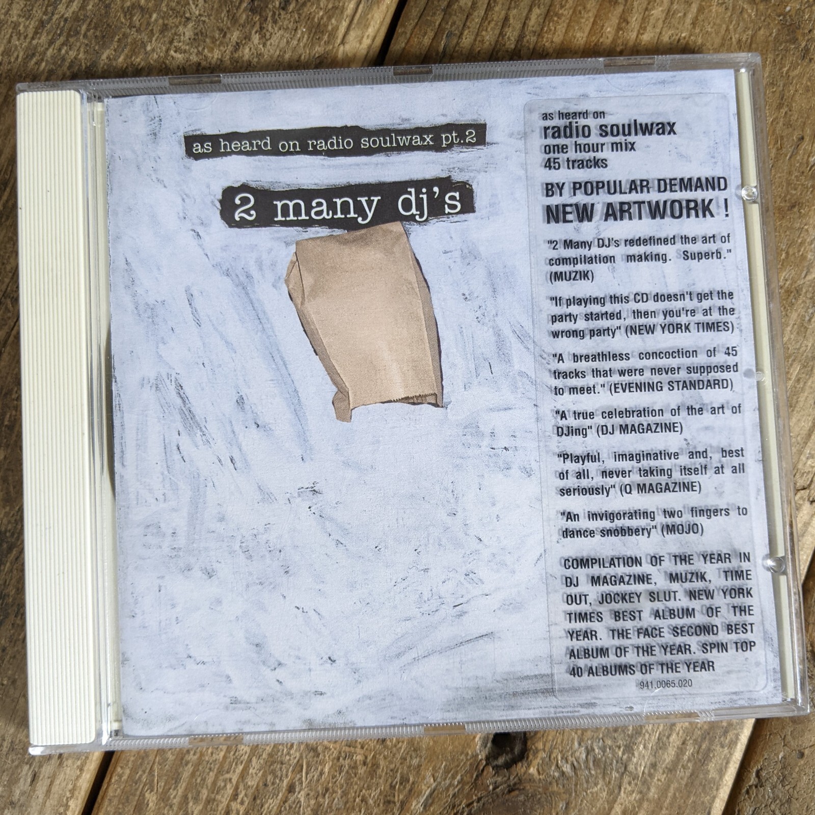 2 Many DJ's – As Heard On Radio Soulwax Pt. 2 (CD Album 2002) House, Electro