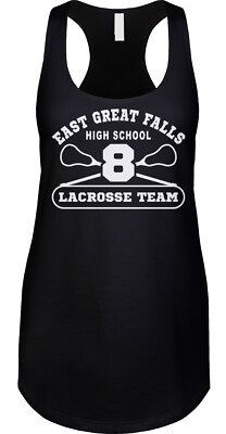 Lacrosse Team Lax Bro 90s Movie Joke Comedy Funny Humor Parody Racerback Tank