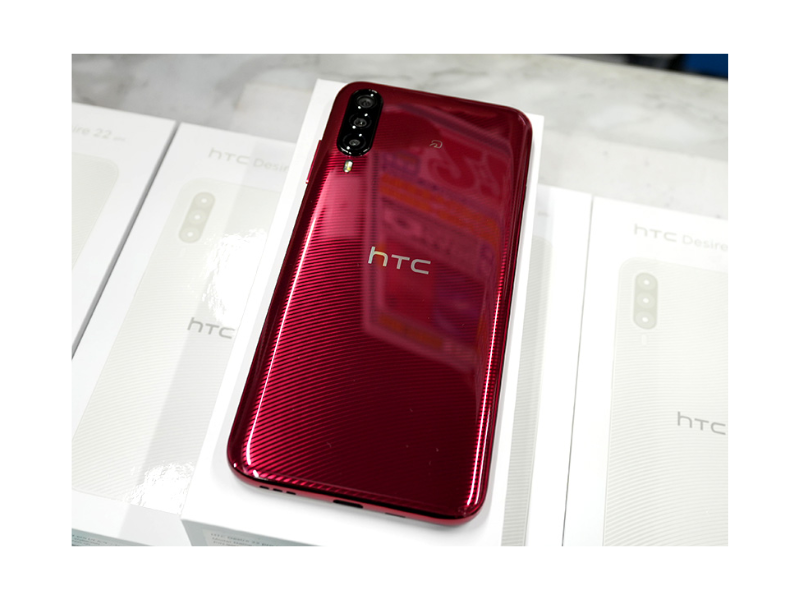 HTC Desire 22 Pro RED ROM 128GB 8GB RAM (FACTORY UNLOCKED) 6.6
